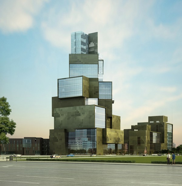 “枢密院”二期实景亮相 百米高1号楼成通州新地标